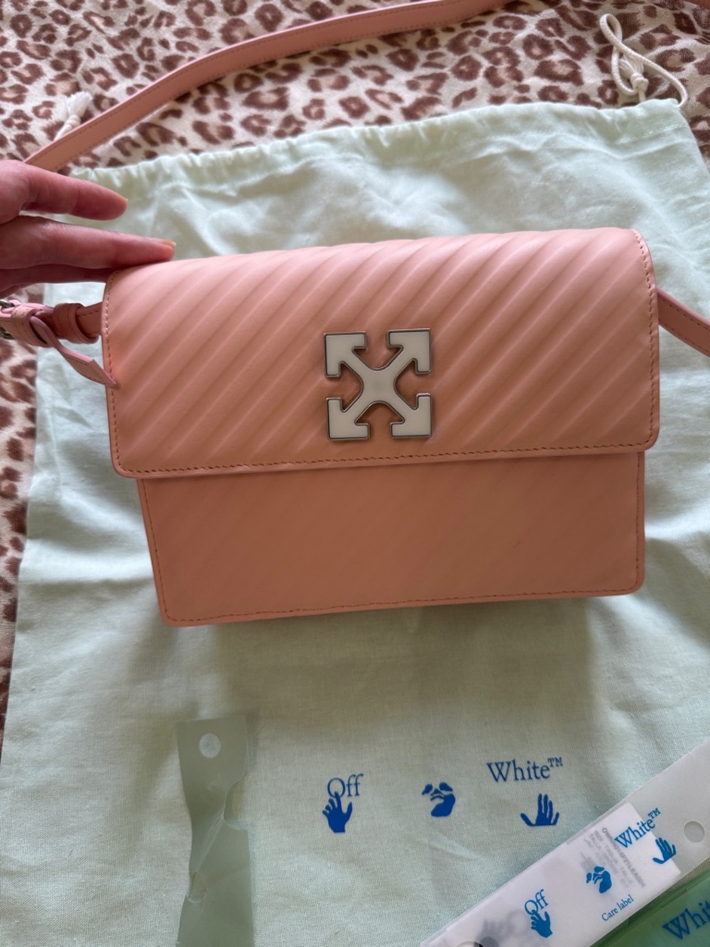 Off-White Jitney 2.0 Pink Bag